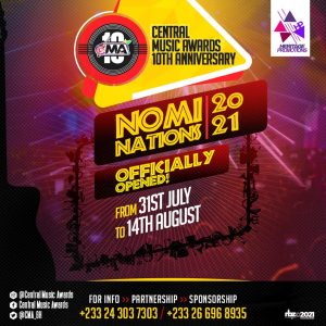 Nominations open for 2021 Central Music Awards