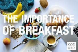 Why breakfast is so important